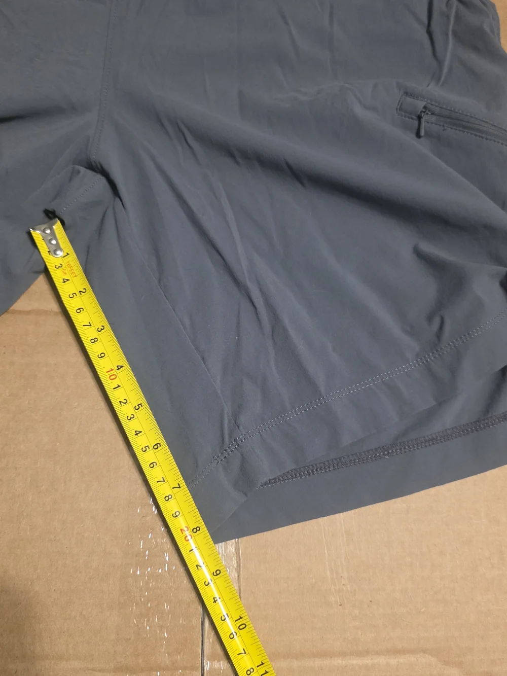 Mountain Hardwear Women's Gray Performance Shorts with Zip Pocket